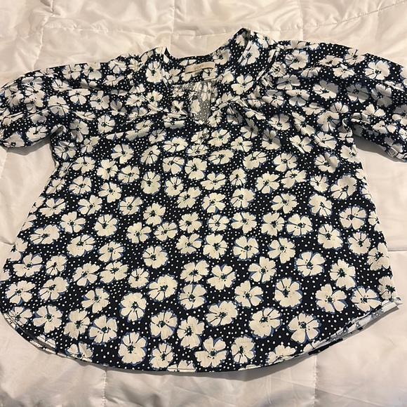 Loft Floral Blouse - Picture 1 of 3